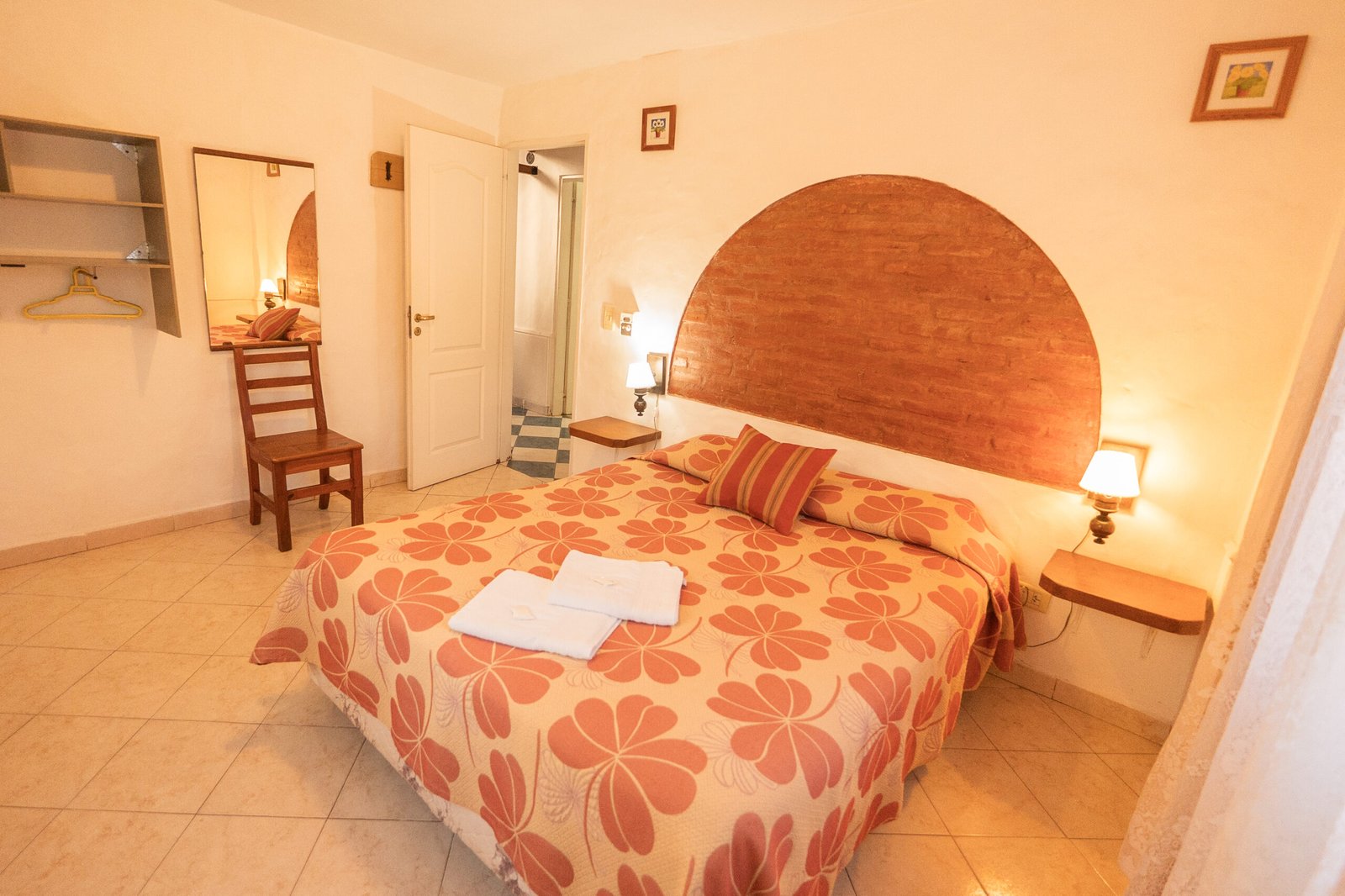 Cabaña Loica, dormitorio