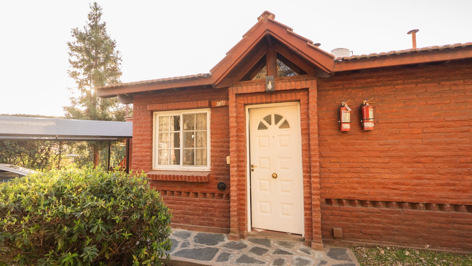 Cabaña Inti, vista exterior