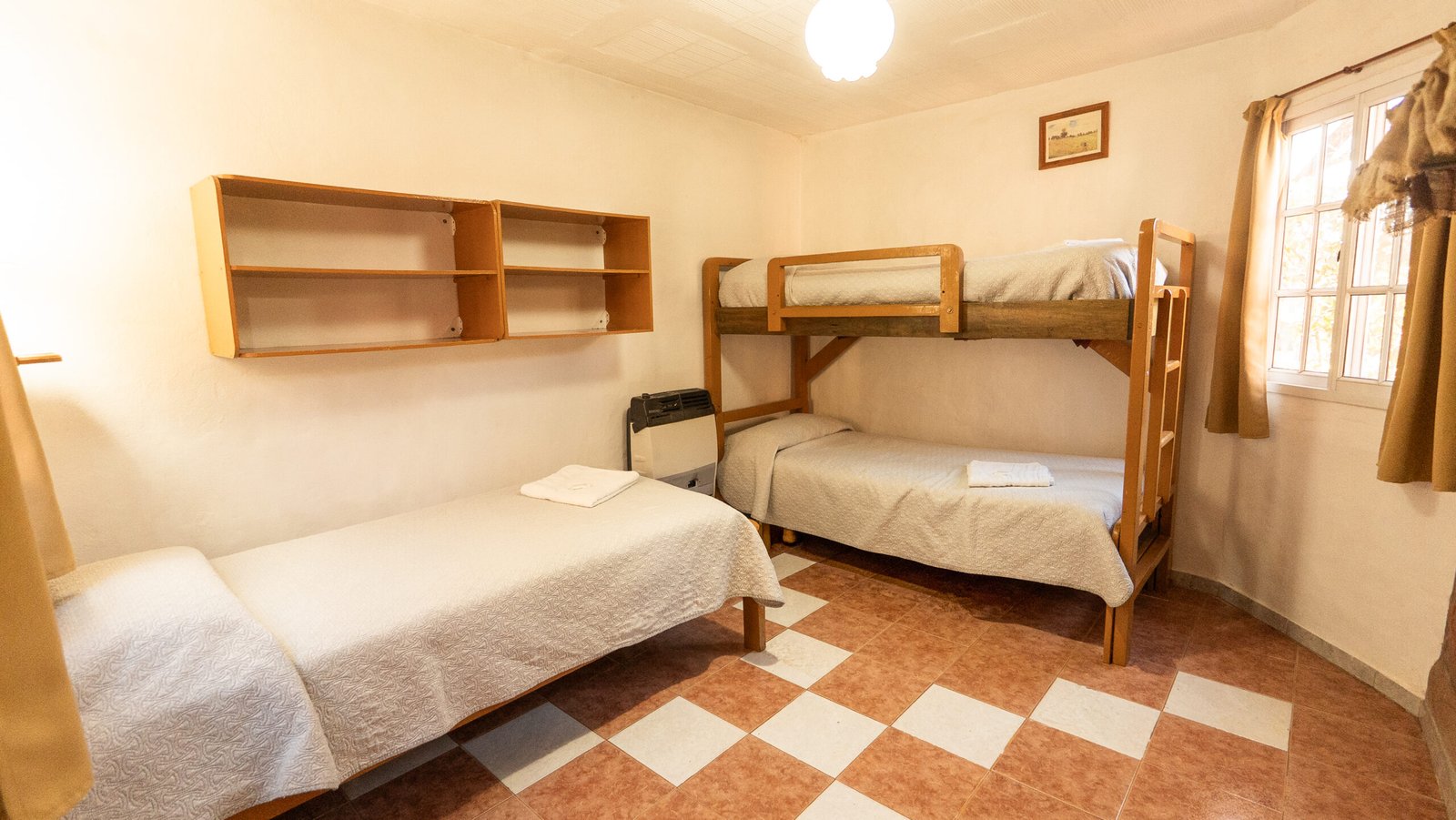 Cabaña Inti, dormitorio